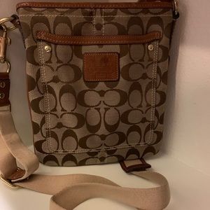 Coach kitt messenger crossbody bag